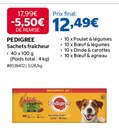 Sachets fraîcheur - PEDIGREE à 12,49 € dans le catalogue Costco