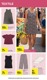 Chaussures en promo dans le catalogue Carrefour à la page 70
