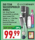 DUO TITAN WASSERSPRUDLER BUNDLE im Angebot bei Marktkauf in Herford DUO TITAN WASSERSPRUDLER BUNDLE Angebote von sodastream bei Marktkauf Herford für 99,99 €
