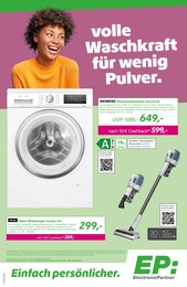 Staubsauger Angebot im aktuellen EP: Prospekt auf Seite 1