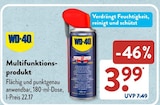 Multifunktionsprodukt von WD-40 im aktuellen ALDI SÜD Prospekt