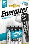 30% en avantage carte sur 11 ener.Max plus piles aa x4 aa / hr06 energizer - ENERGIZER - Intermarché Hyper 30% en avantage carte sur 11 ener.Max plus piles aa x4 aa / hr06 energizer - ENERGIZER dans le catalogue Intermarché Hyper
