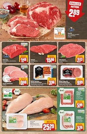 Aktueller REWE Prospekt mit Hähnchenbrust, "Dein Markt", Seite 9