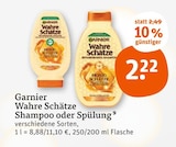 Wahre Schätze Shampoo oder Spülung von Garnier im aktuellen tegut Prospekt für 2,22 €