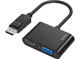DisplayPort-Stecker auf VGA & HDMI-Buchse 2in1 Kabeladapter, Schwarz im MediaMarkt Saturn Prospekt DisplayPort-Stecker auf VGA & HDMI-Buchse 2in1 Kabeladapter, Schwarz von HAMA im aktuellen MediaMarkt Saturn Prospekt für 25,99 €
