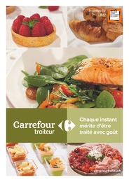 Catalogue Carrefour à Boulogne-Billancourt, avec 36 pages Prospectus Carrefour à Boulogne-Billancourt, "Chaque instant mérite d’être traité avec goût", 36 pages, 22/03/2022 - 19/09/2022