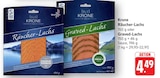 Räucher-Lachs im Angebot bei E center in Filderstadt Räucher-Lachs Angebote von Krone bei E center Filderstadt für 4,49 €