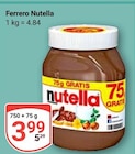 Nutella Angebote von Ferrero bei GLOBUS Hürth für 3,99 €