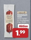 Aktuelles Zwiebelmettwurst Angebot bei combi in Bielefeld ab 1,99 €