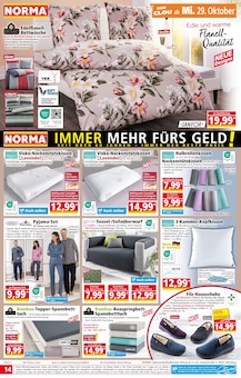 Kopfkissen Angebot im Norma Prospekt, gültig von 27.10.2025 bis 01.11.2025 Kopfkissen Angebot im aktuellen Norma Prospekt auf Seite 14