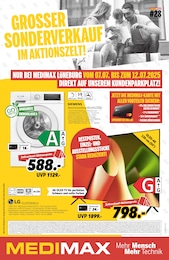 Elektromarkt Prospekt von MEDIMAX in Geesthacht Aktueller MEDIMAX Elektromärkte Prospekt für Geesthacht: GROSSER SONDERVERKAUF IM AKTIONSZELT! mit 10} Seiten, 05.07.2025 - 12.07.2025