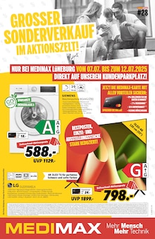 MEDIMAX Prospekt GROSSER SONDERVERKAUF IM AKTIONSZELT! mit  Seiten in Lauenburg (Elbe) und Umgebung