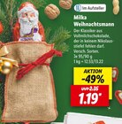 Weihnachtsmann im Angebot bei Lidl in Ravensburg Weihnachtsmann Angebote von Milka bei Lidl Ravensburg für 1,19 €
