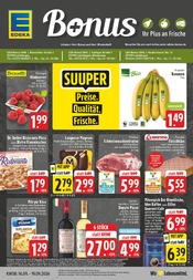 EDEKA Discounter Prospekt der aktuellen Woche mit 28 Seiten, gültig von 14.09.2026 bis 19.09.2026, in Burscheid und Umgebung Aktueller EDEKA Discounter Prospekt in Burscheid und Umgebung, "Aktuelle Angebote" mit 28 Seiten, 14.09.2026 - 19.09.2026