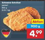 Schweine-Schnitzel für 4,99 € bei Netto Marken-Discount im Angebot Schweine-Schnitzel im aktuellen Netto Marken-Discount Prospekt