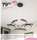 Aktuelles LED-HÄNGELEUCHTE „CRONO“ Angebot bei mömax in Hannover ab 79,99 €