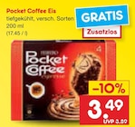 Eis von Pocket Coffee für 3,49 € bei Netto Marken-Discount im Angebot Eis von Pocket Coffee im aktuellen Netto Marken-Discount Prospekt