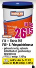 Fill + Finish 352 Füll- & Feinspachtelmasse Angebote von Modulan bei Hornbach Bad Salzuflen für 24,95 €