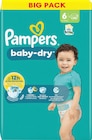 Aktuelles Windeln Baby Dry Gr.6 Extra Large (13-18 kg), Big Pack Angebot bei dm-drogerie markt in Herne ab 17,45 €