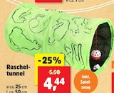 Rascheltunnel im aktuellen Thomas Philipps Prospekt