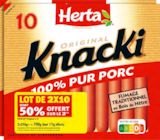 Knacki - Herta dans le catalogue Lidl