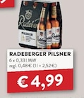 Pilsner im Angebot bei Getränke A-Z in Oranienburg Pilsner Angebote von Radeberger bei Getränke A-Z Oranienburg für 4,99 €