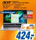 Notebook Aspire 3 Angebote von Acer bei expert Hameln für 424,00 €