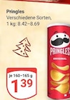 Original Angebote von Pringles bei GLOBUS Oberhausen für 1,39 €
