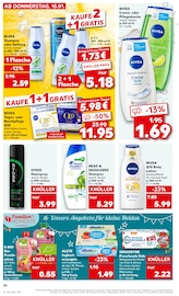 Nivea im Kaufland Prospekt in Duisburg Aktueller Kaufland Prospekt mit Nivea, "Aktuelle Angebote", Seite 36