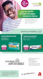 Apotheken Prospekt von mea - meine apotheke in Wäschenbeuren Aktueller mea - meine apotheke Apotheken Prospekt für Wäschenbeuren: Unsere Juni-Angebote mit 4} Seiten, 01.06.2026 - 30.06.2026