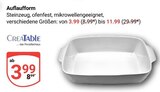 Auflaufform im Angebot bei GLOBUS in Erfurt Auflaufform Angebote von Creatable bei GLOBUS Erfurt für 3,99 €