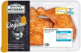 Frische Hähnchen-Schenkel Angebote von Metzgerei Wilhelm Brandenburg bei REWE Cottbus für 3,90 €