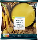 Velouté carotte jaune, pois chiche - PICARD dans le catalogue Picard