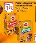 Markies Trio im Angebot bei GLOBUS in Frechen Markies Trio Angebote von Pedigree bei GLOBUS Frechen für 1,88 €