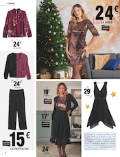 Robe Femme Angebote im Prospekt "JOYEUX NOËL & MEILLEURS PRIX : TEXTILE" von Carrefour auf Seite 2