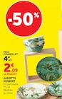 Assiette dessert - Super U à Montpellier Assiette dessert en promo chez Super U Montpellier à 2,09 €