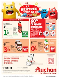 Prix et réduction La Vache Qui Rit dans le prospectus Auchan Hypermarché en cours Offre La Vache Qui Rit dans le catalogue Auchan Hypermarché du moment à la page 48