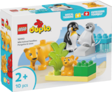 Wildtier-Familien: Pinguine und Löwen im Rossmann Prospekt Wildtier-Familien: Pinguine und Löwen von LEGO im aktuellen Rossmann Prospekt für 6,99 €