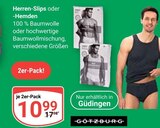 Herren-Slips im Angebot bei GLOBUS in Saarbrücken Herren-Slips Angebote von Götzburg bei GLOBUS Saarbrücken für 10,99 €