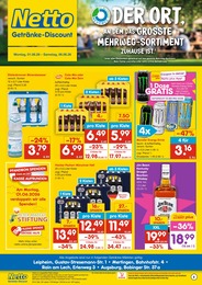 Der aktuelle Netto Marken-Discount Prospekt DER ORT, AN DEM DU IMMER AUSGEZEICHNETE PREISE FINDEST.