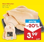 Mais-Hähnchen Angebote bei Netto Marken-Discount Magdeburg für 3,99 €