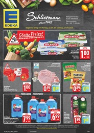EDEKA Prospekt für Schwarzach mit 28} Seiten EDEKA Prospekt für Schwarzach: "Wir lieben Lebensmittel!", 28 Seiten, 22.09.2025 - 27.09.2025