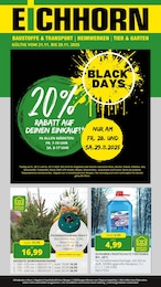 Eichhorn Prospekt "BLACK DAYS" für Grünberg, 6 Seiten, 21.11.2025 - 29.11.2025