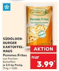 Pommes Frites von SÜDOLDENBURGER KARTOFFELHAUS im aktuellen Kaufland Prospekt