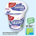 Schlagsahne im Angebot bei Marktkauf in Konstanz Schlagsahne Angebote von Gut & Günstig bei Marktkauf Konstanz für 0,89 €
