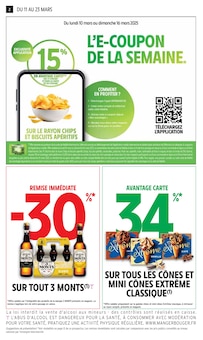 Prospectus Intermarché de la semaine "2+1 OFFERT SUR UNE SÉLECTION DE PRODUITS" avec 2 pages, valide du 11/03/2025 au 23/03/2025 pour Longvic et alentours