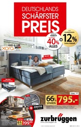 Möbel & Einrichtung Prospekt von Zurbrüggen Hille Zurbrüggen Prospekt: "Deutschlands schärfster Preis!", 16 Seiten, 27.05.2023 - 17.06.2023