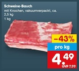 Aktuelles Schweine-Bauch Angebot bei Netto Marken-Discount in Karlsruhe ab 4,49 €