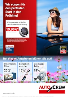 AutoCrew Prospekt Wir sorgen für den perfekten Start in den Frühling! mit  Seiten in Bleicherode und Umgebung
