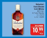 Finest Blended Scotch Whisky im Angebot bei Marktkauf in Schweinfurt Finest Blended Scotch Whisky Angebote von Ballantine's bei Marktkauf Schweinfurt für 10,99 €